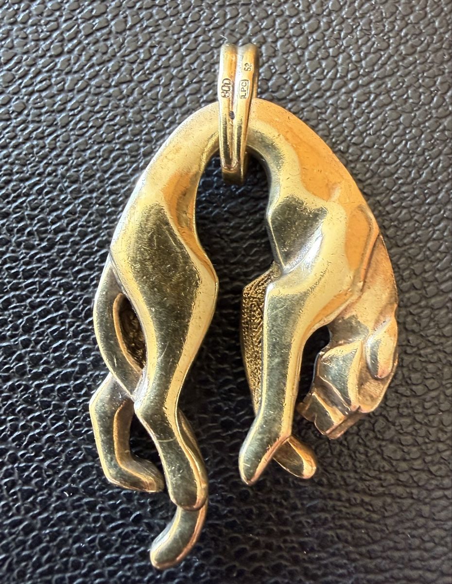 Pendentifs: Pendentif panthère poinçonné – D'occasion à Les Bayards par aout 1