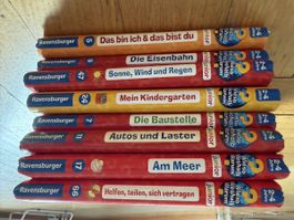 7 Ravensburger Wieso Weshalb Warum Junior Bücher Set