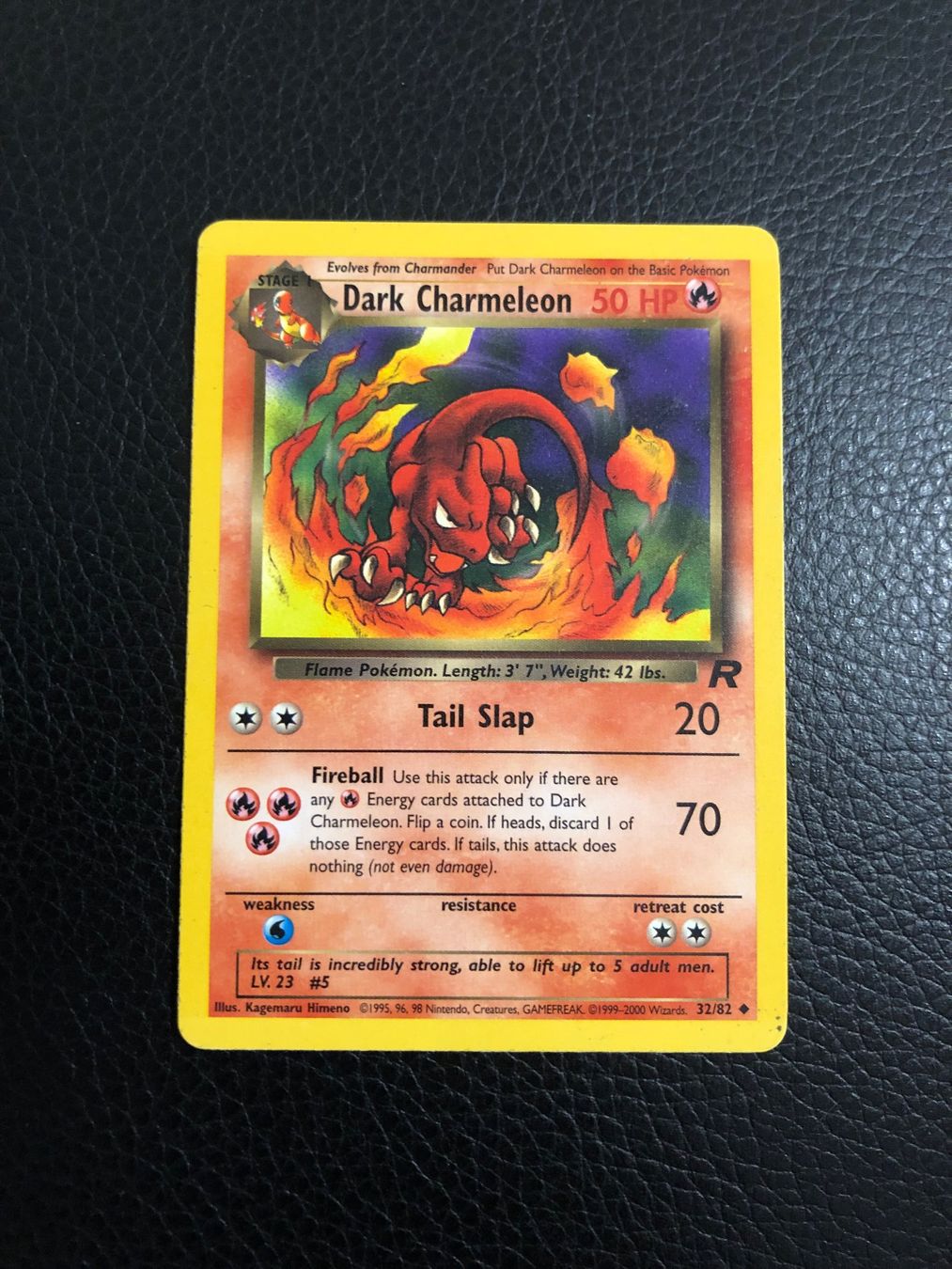 Pokémon Carte collezionabili: Team Rocket Dark Charmeleon 32/82 Ab 1 – Usato da Paradiso venduto da Pkmn10