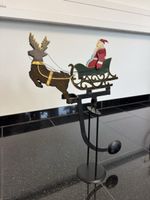 Weihnachtsdekoration Santa Schlitten mit Rentier