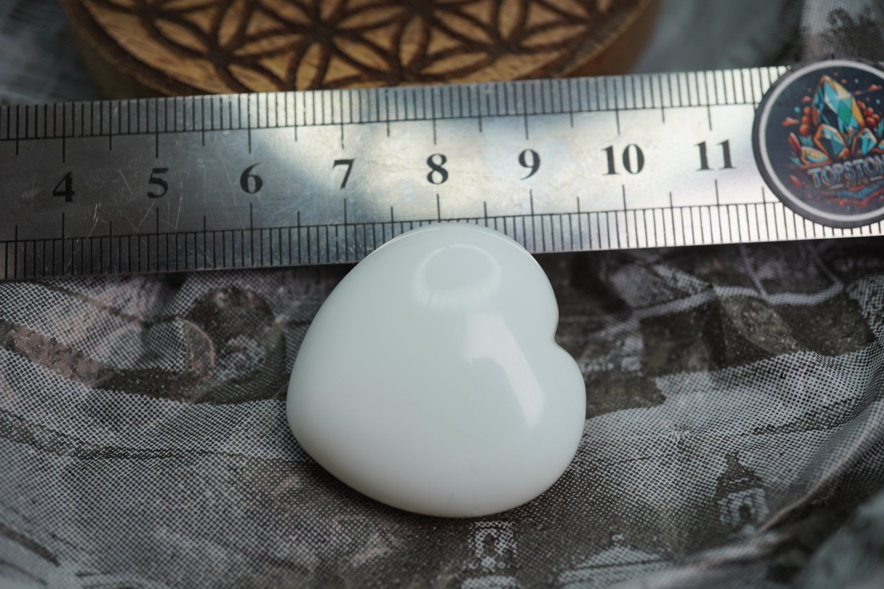 Minerali & Pietre curative: Jade Weiss   Herz      ab 1.-  Auktion – Nuovo e nell'imballaggio originale da Eschenbach SG venduto da topstone 2
