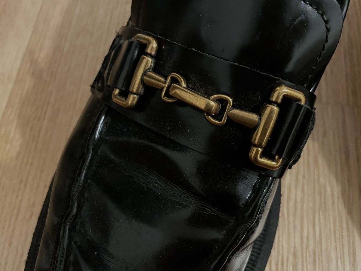 Massimo Dutti Damenschuhe: Black loafers massimo dutti – Gebraucht aus Genève von toandfrom 4