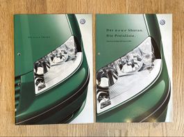 VW Sharan Prospekt, Preisliste, Ausgabe Juni 2000, Top!