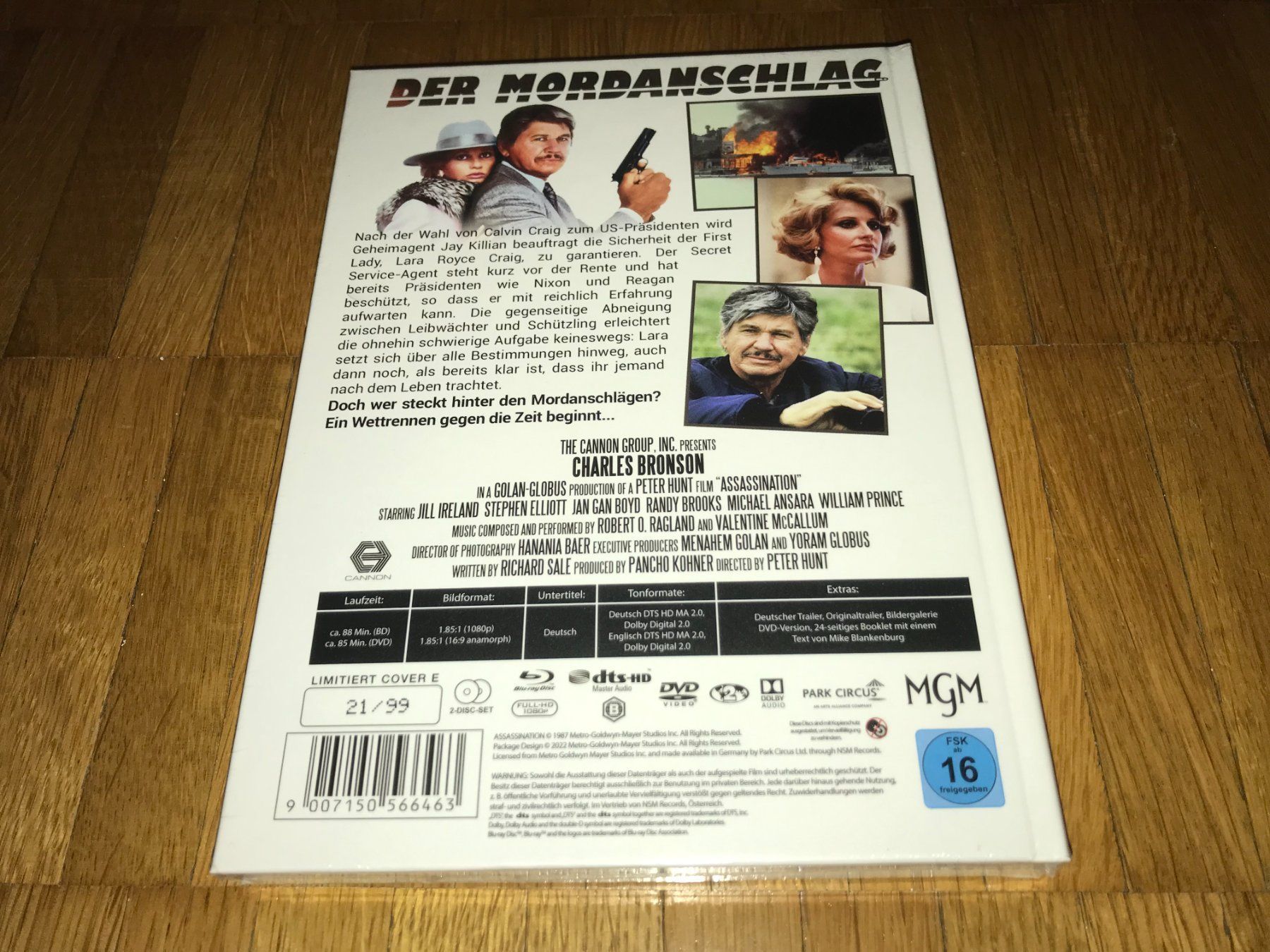 Tutti i DVDs: Der Mordanschlag - MEDIABOOK - E - UNCUT – Nuovo e nell'imballaggio originale da Basel venduto da havsok 1