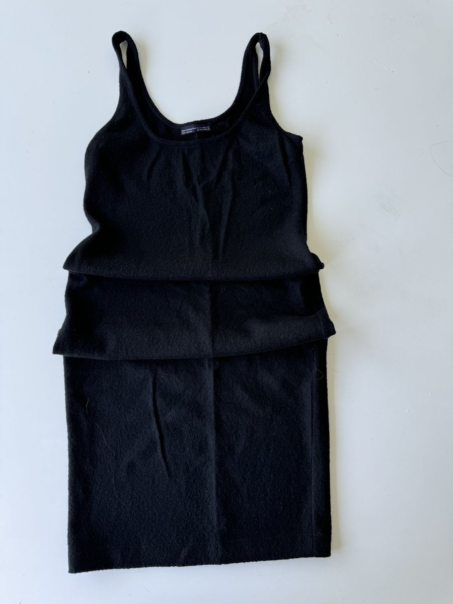 Vestiti: Mittel Langes Kleid Schwarz – Usato da Zürich venduto da forestF4iry 1