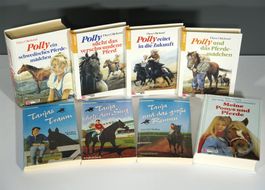 8 Polly & Tanja Pferde-/Mädchenromane 90er-Jahre