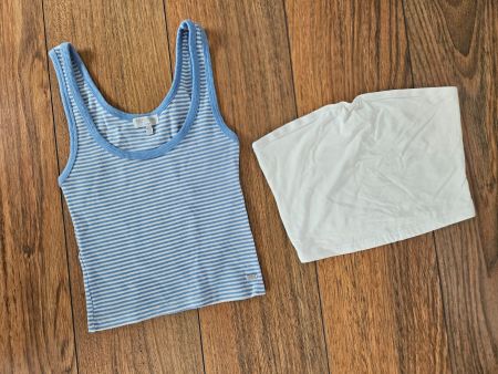 2x Sommer Top - cropped mit **PULL&BEAR** Gr. 158 (S)