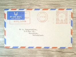 TR63 Enveloppe + Timbre England 1964
