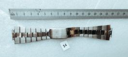 Uhrenarmband Stainless Steel 16.1 mm Anstoss, Silber Farbe