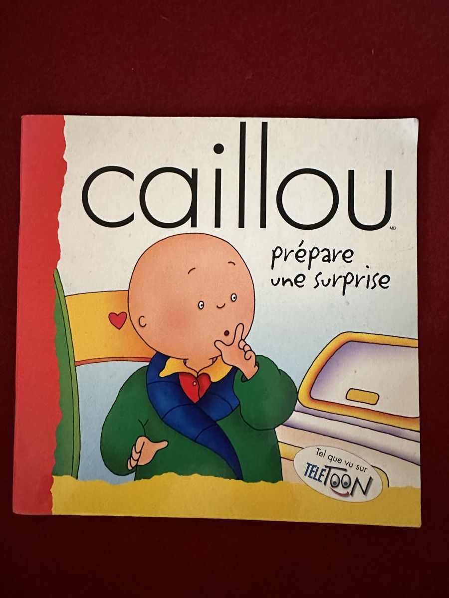 Bücher: caillou prépare une surprise – Gebraucht aus Le Mont sur Lausanne von