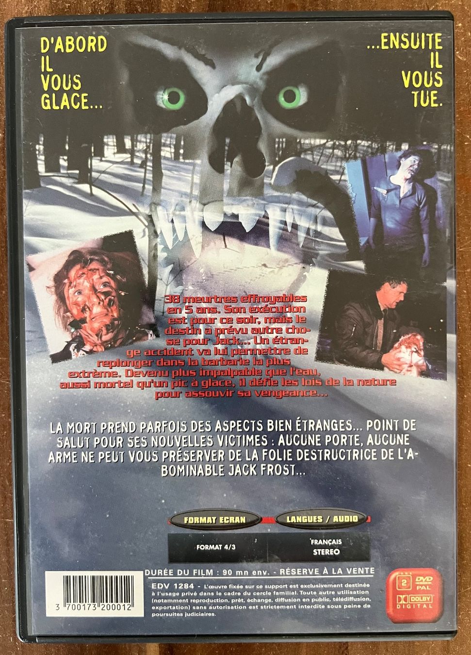 Tutti i DVDs: Jack Frost – Usato da Petit-Lancy venduto da Hastala42 1
