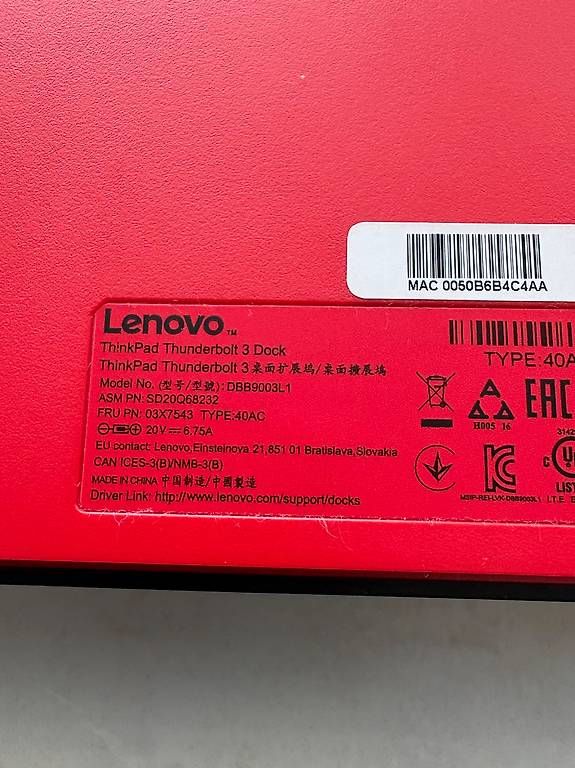 Lenovo Docking station: Lenovo ThinkPad Thunderbolt 3 Dock – Usato da Männedorf venduto da Jadawana 3