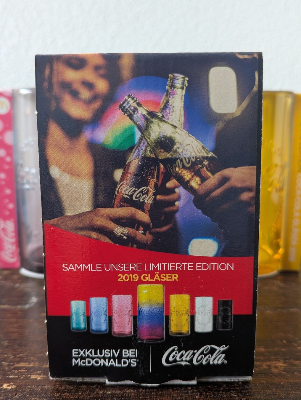 Coca-Cola Gläser: 7 Coca-Cola Gläser SET, limitierte Edition 2019, neu – Neu (gemäss Beschreibung) aus Buchs Sg von chr_mrj9 3