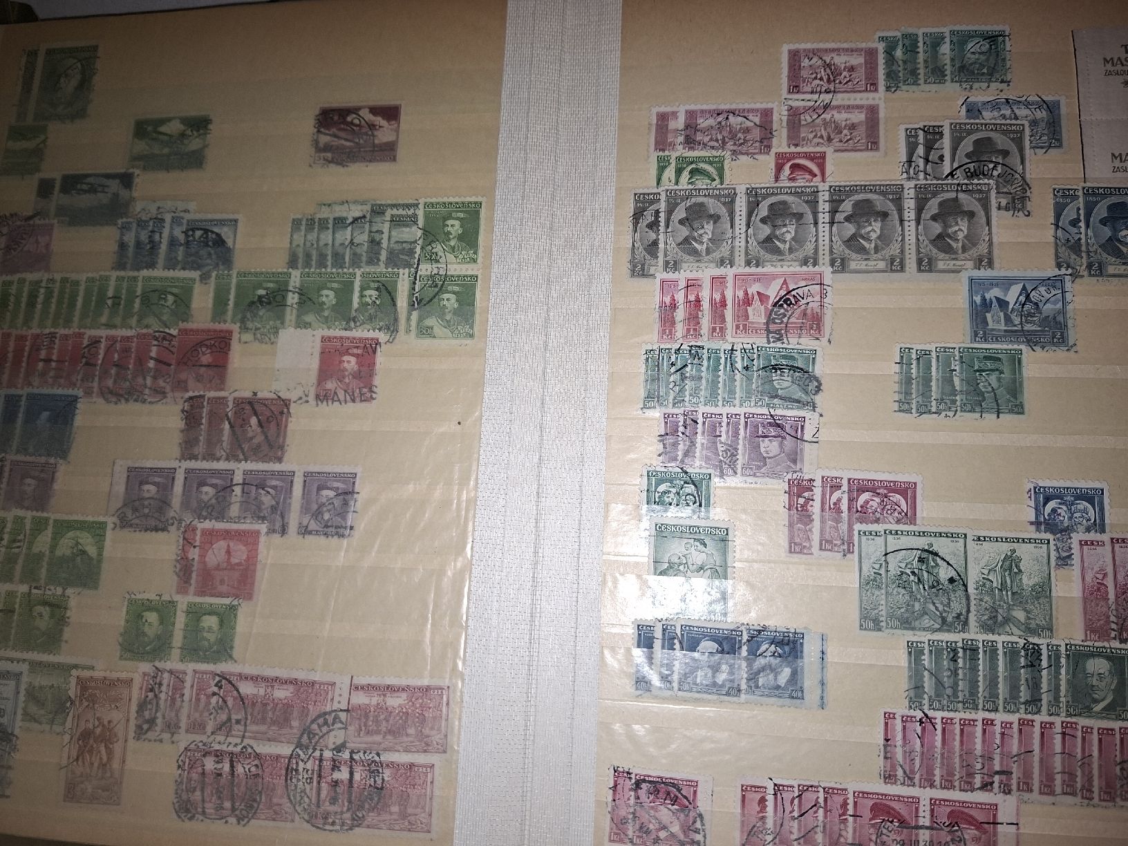 Tutti i francobolli: Sammlung Briefmarken Tschechien – Usato da Balgach venduto da SIMEON27 2