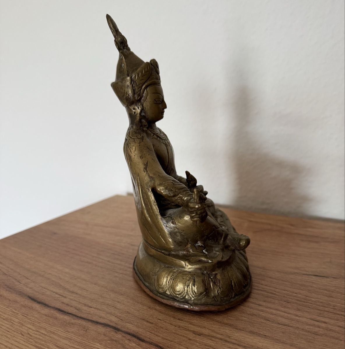 Figuren: Buddha Figur Messing 918g - Vintage – Gebraucht aus Flumenthal von Krajan 1