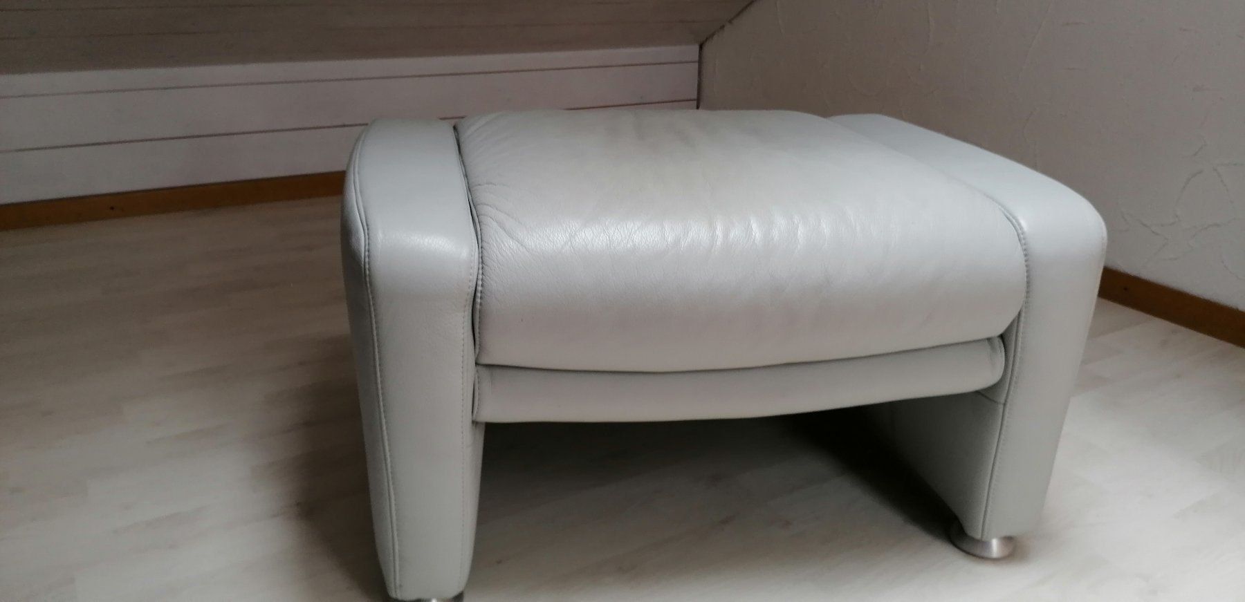 Sgabelli: Hocker - Polsterhocker - Leder – Usato da Basel venduto da mimi8668