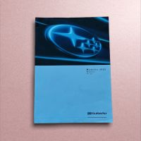 Brochure Prospekt SUBARU IMPREZA WRX STI 4WD 01/2003 + Tarif