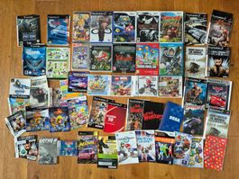 Konvolut Spiele Hülle & Anleitungen DS, PS2, PSP, PS3, Wii..
