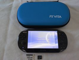 PS Vita 1000 (OLED) mit 16 GB Speicherkarte
