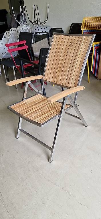 Sedie: Gartenstuhl Klappbar Teak 50% Rabat – Usato da Lützelflüh-Goldb venduto da Rampenverkauf_72_