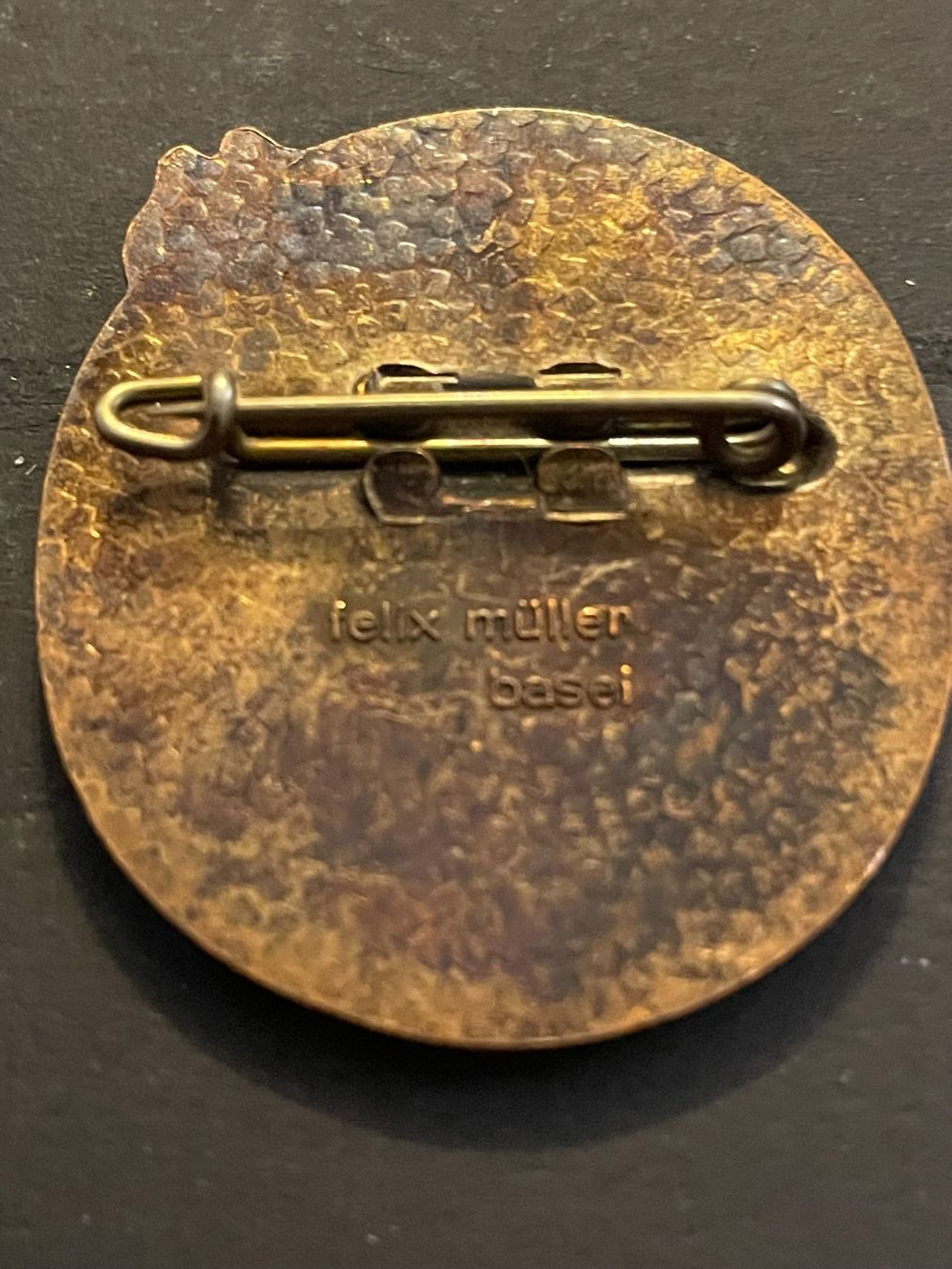 Placchette & Badge: Fasnachtsplakette Aesch Kupfer 1992 – Usato da Aarburg venduto da glaibasel57 1