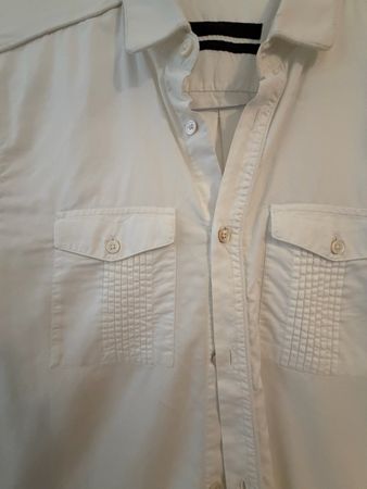 Camicia Karl Lagerfeld Tailored Fit bianca taglia 42/16 ss