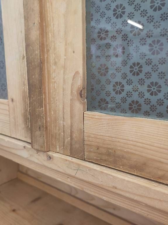 Buffets: Holzbuffet mit Vitrine – D'occasion à Pratteln par Cartonsducoeur_bl 6