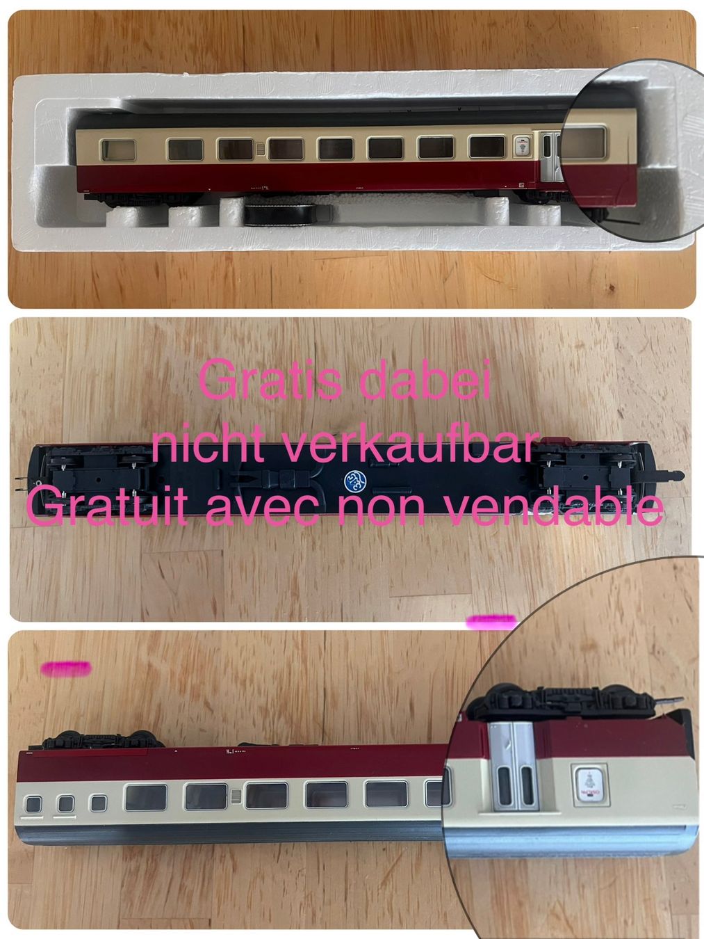 Lima Modelleisenbahnen: SBB RAe TEE II, Lima, AC analog – Gebraucht aus Gland von falbala3 7