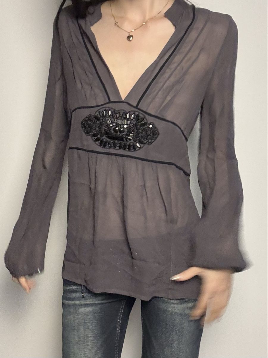 Camicette: vintage 2000s bon'a parte blouse – Usato da Leissigen venduto da lamooniade