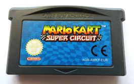 Nintendo GBA - Mario Kart Super Circuit