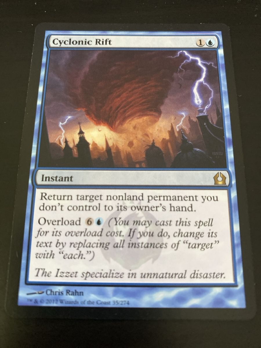 Magic The Gathering Carte collezionabili: Cyclonic Rift – Usato da Oberglatt ZH venduto da Finlandia1