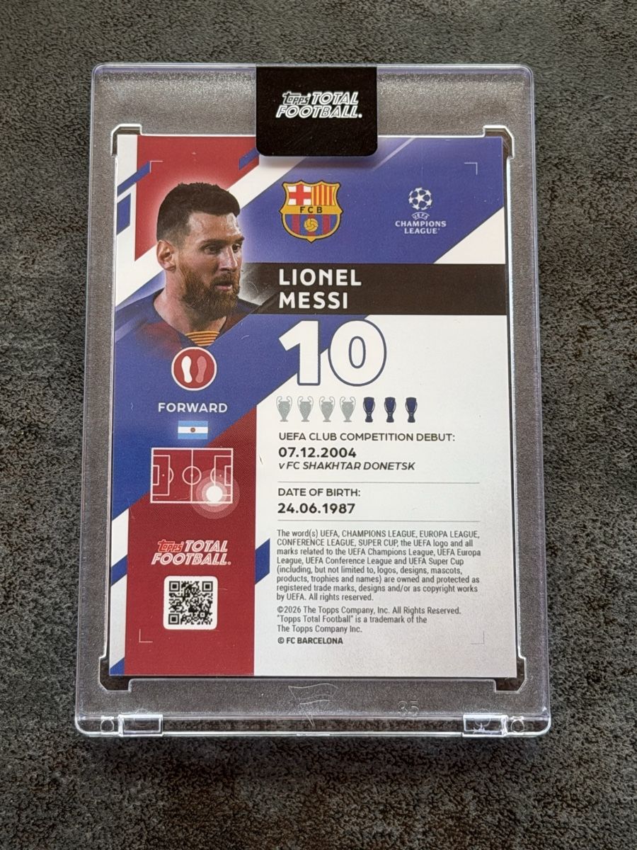Topps Sammelbilder & Trading cards: Lionel Messi 23/50 - Topps Chromium Base – Neu (gemäss Beschreibung) aus Kaiseraugst von 420n 1