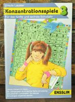 Konzentrationsspiele 3 für 5./6. Klasse Heft