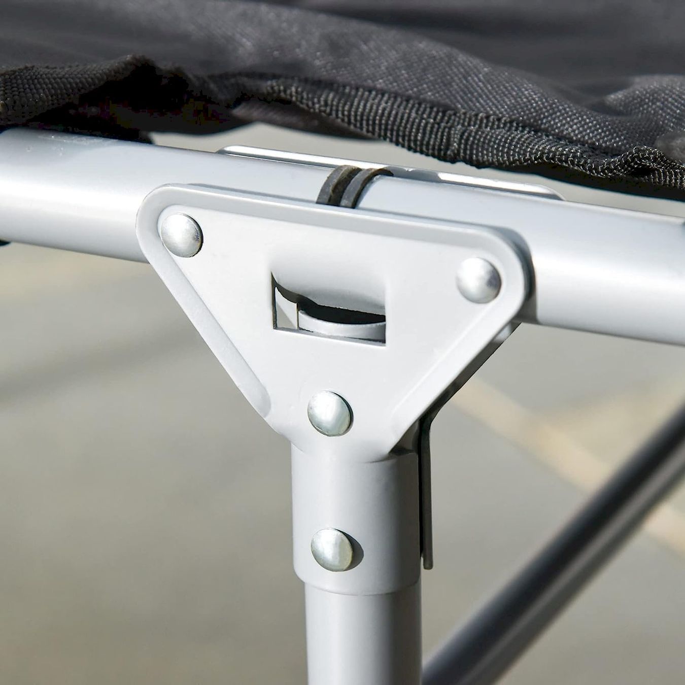Sedie a sdraio: Outsunny Campingbett Schwarz – Nuovo e nell'imballaggio originale da Bottighofen venduto da zaap 8