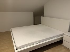 MALM Bett inkl. Matratze und Lattenrost, 180x200 cm