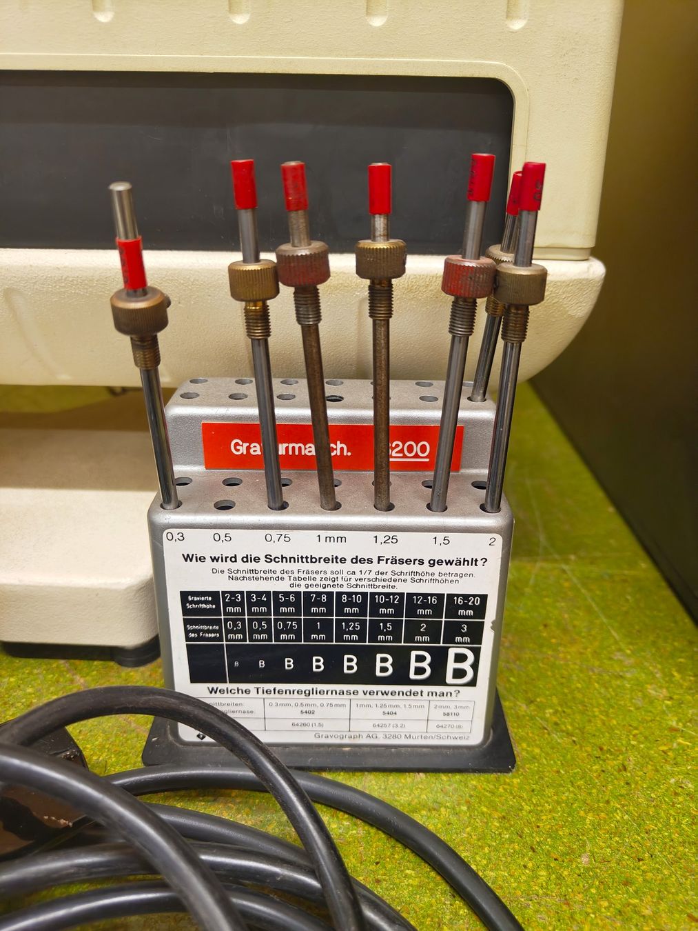 Tutte le macchine: Gravograph IS200 Graviermaschine – Difettoso da Emmenbrücke venduto da BlSi 6