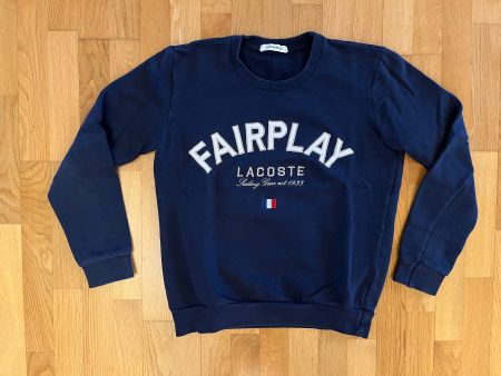 Lacoste Pullover Grösse 36 S Dunkelblau Sweatshirt