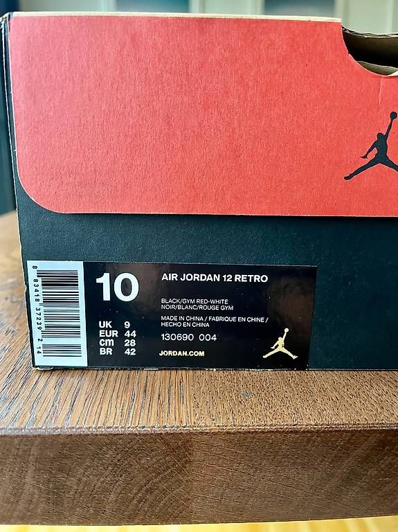 Jordan Scarpe da uomo: Air Jordan 12 Retro Size US 10 – Nuovo (secondo la descrizione) da Basel venduto da lucky666 1