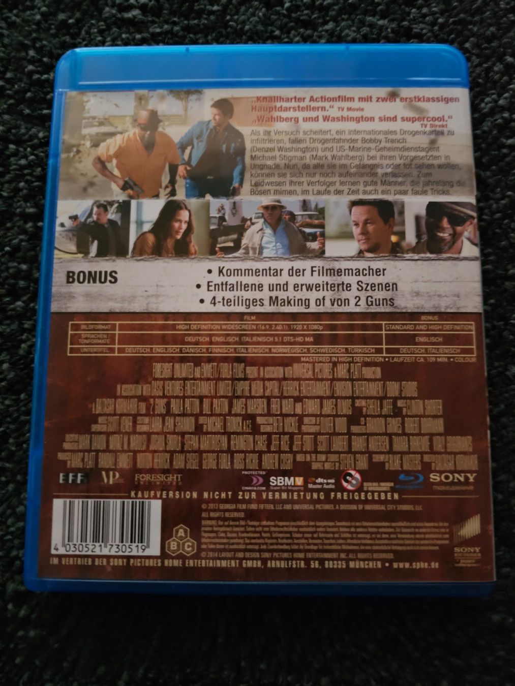 Tutti i DVDs: 2 GUNS – Usato da Ruswil venduto da jan_bxl5 1
