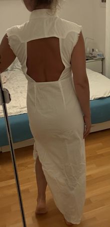 Diesel Hemdblusenkleid, weiss, Gr. M, Top Zustand!