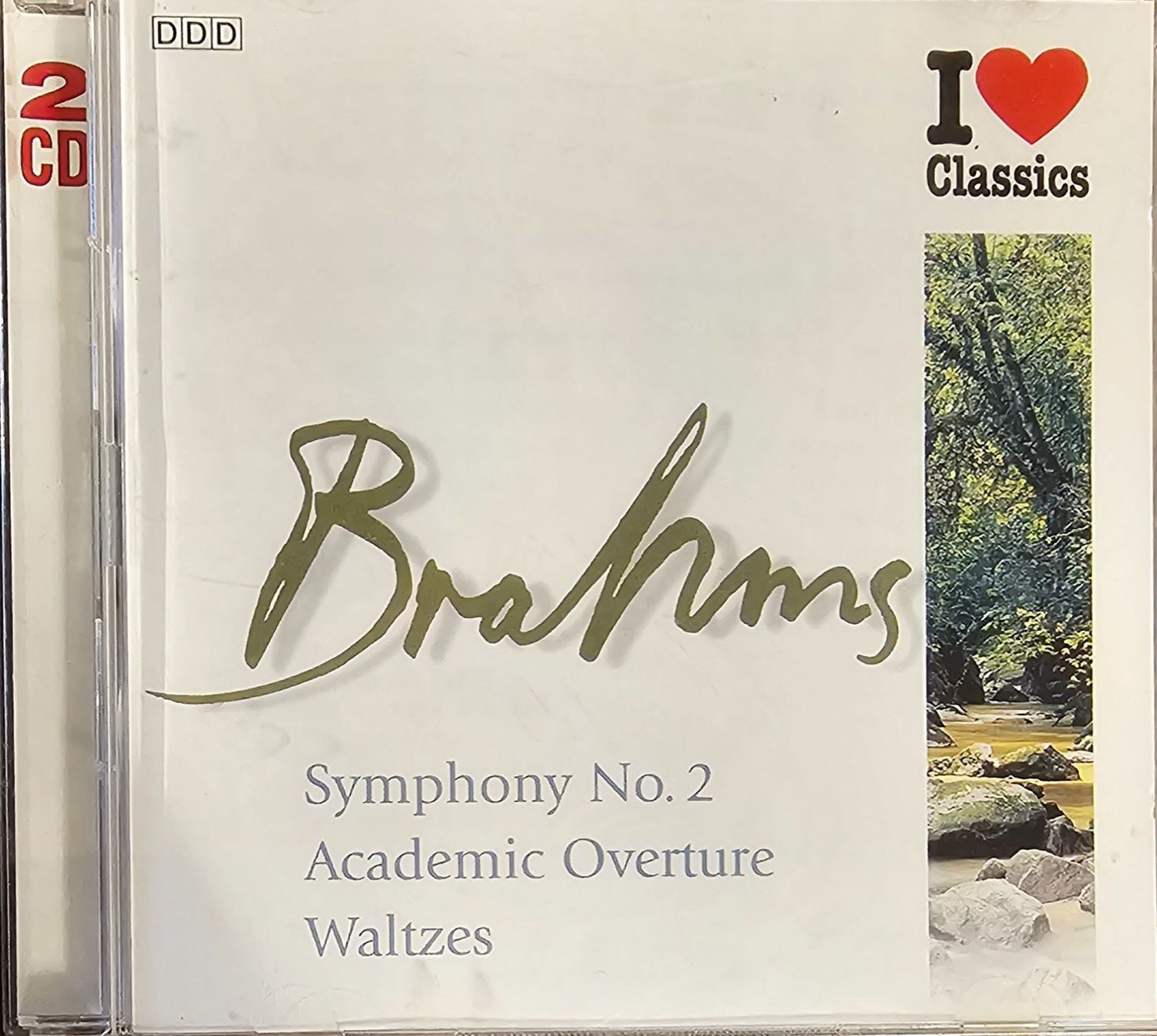 CD: Brahms - Symphony No. 2 / Academic Overture / Waltzes – Usato da Wahlen b. Laufen venduto da Cg10