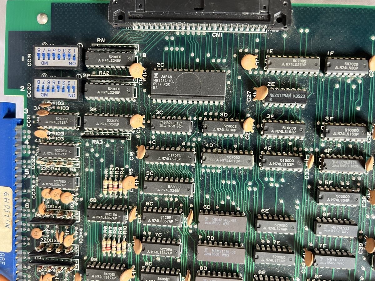Slot Machine: Ghosts'n Goblins Arcade Platine PCB  – Usato da Nänikon venduto da Flipperbar 4