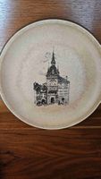 Teller mit Schlossmotiv, Vintage
