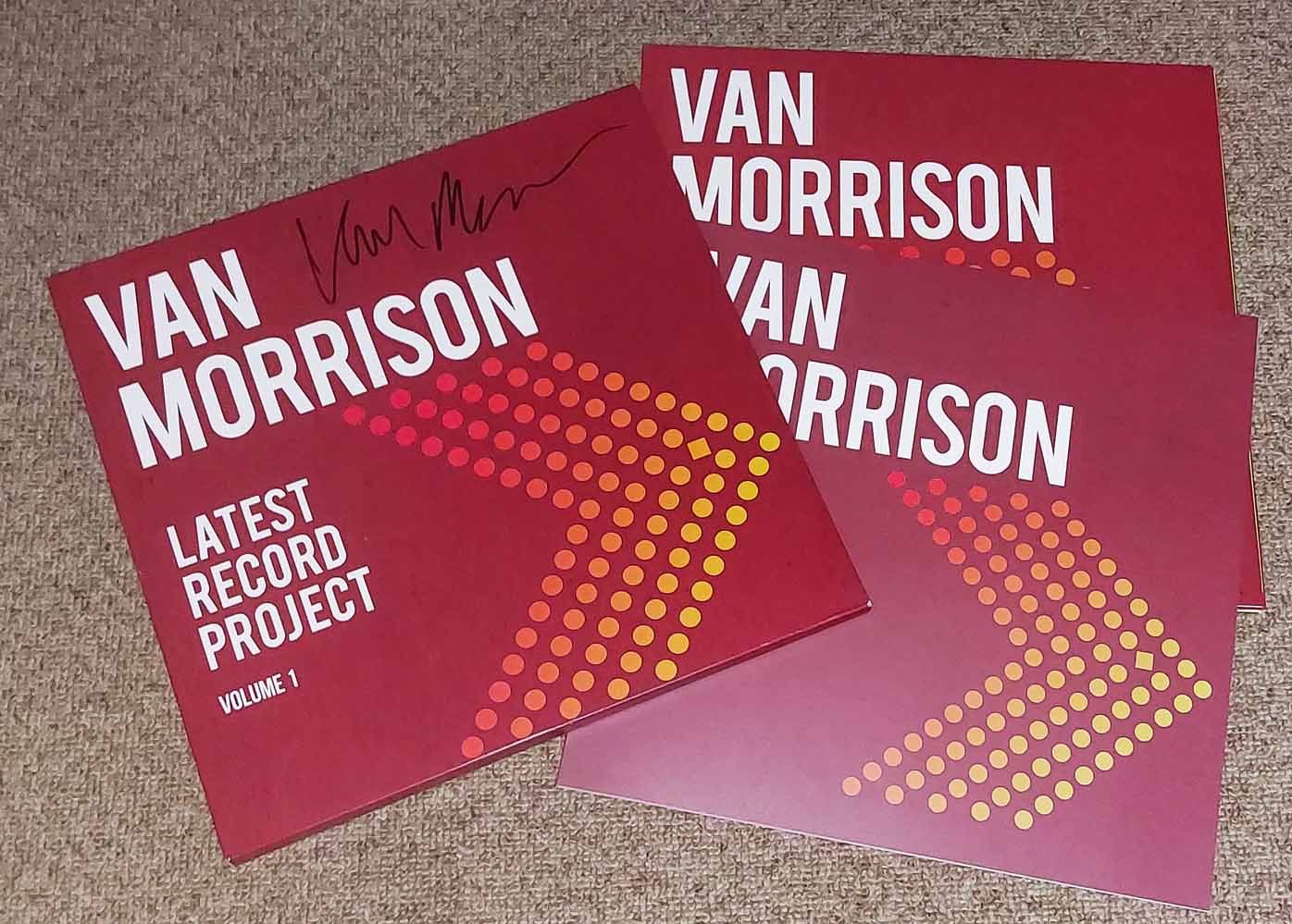 Autogramme: Van Morrison Latest Record Project Vinyl Autogramm signiert – Gebraucht aus Kaisten von Simpsons4