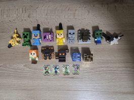 14 Minecraft figures from Kinder Joy