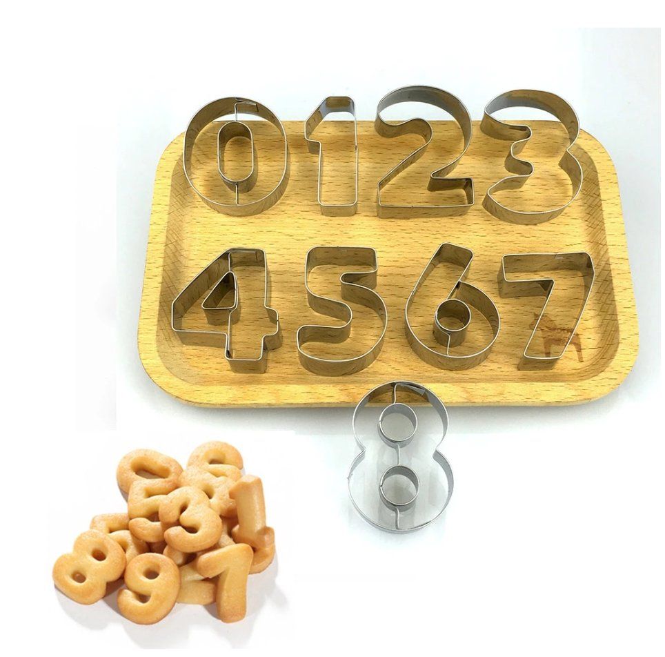 Backformen: Ausstechform Guetzliausstecher Guetzliform "Zahlen 1 - 10" – Neu und originalverpackt aus Berg am Irchel von Zweiti_Chance 2