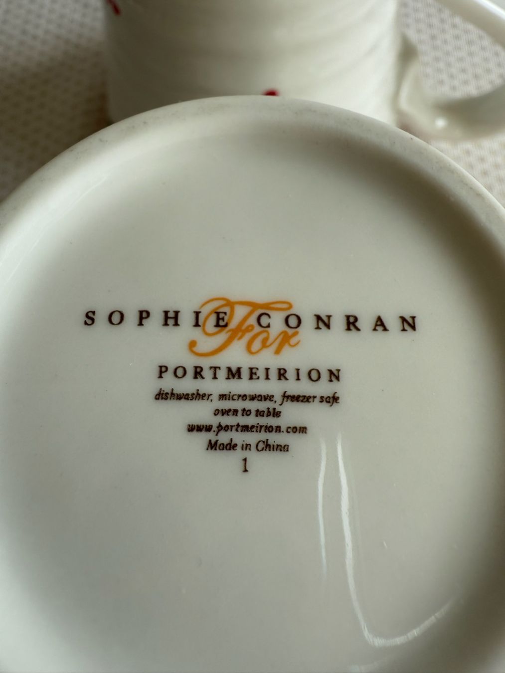 Tassen: portmeirion- Sophie Conran- Tasses - Mug – Gebraucht aus Sion von accroshoes 5