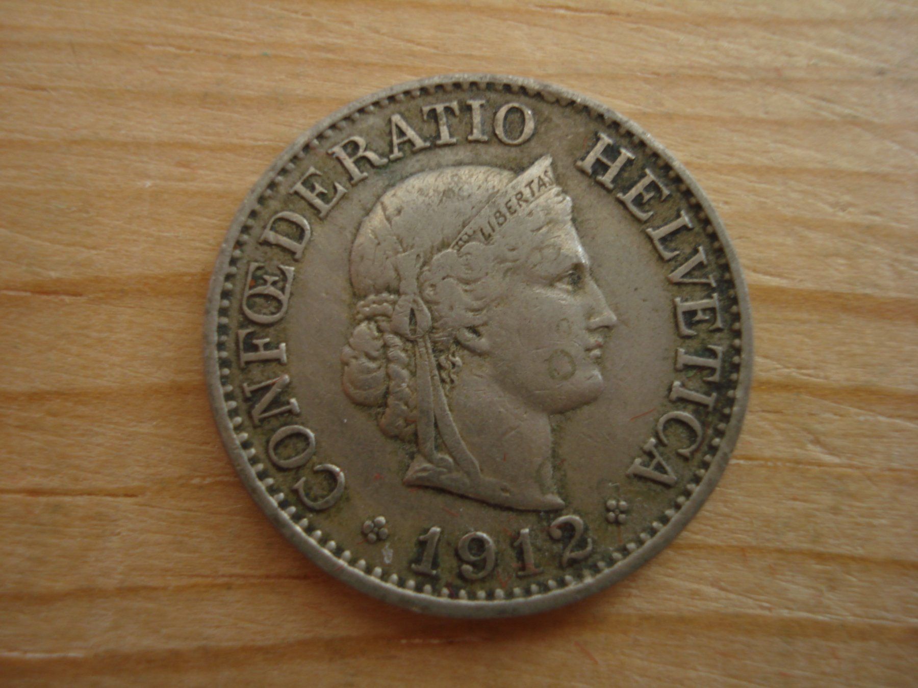 Tutti le monete: (S1) 10 Rappen 1912 – Usato da Erlach venduto da Net-Coins