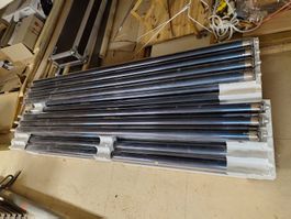 Westech Solarthermie-Kollektor WT-B58 27 Röhren+Sammelbalken