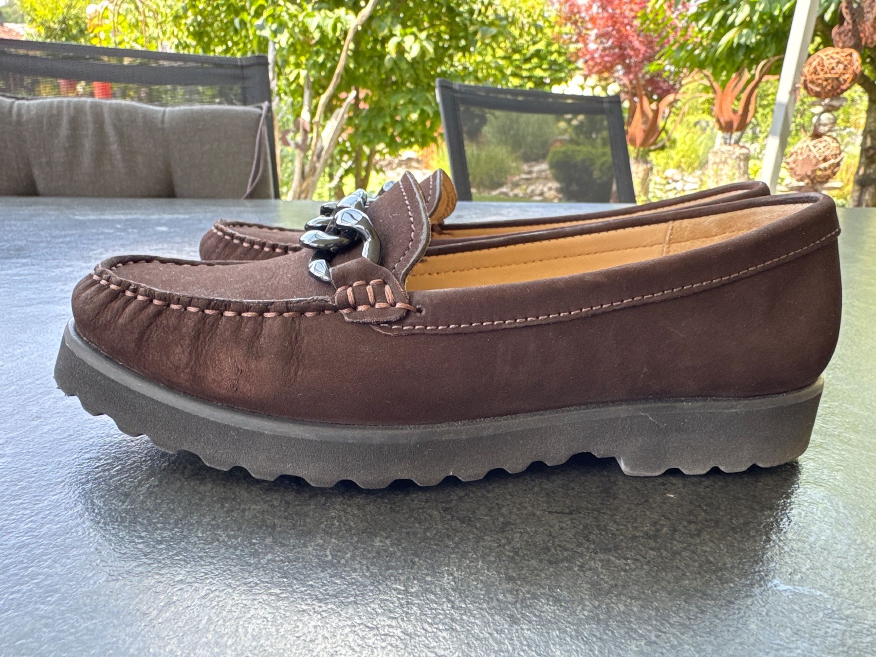 Chaussures femmes: Mocassin Schuh Damen braun – D'occasion à Schaffhausen par Gamasa 2